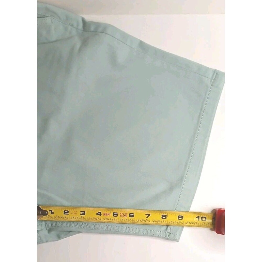 JOE"S Jeans Men's Sz 38 Trouser Shorts 9" Chinos Capri Sea/ Lt. Green NWT $158 - Picture 11 of 13
